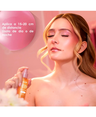 PINK UP SHIMMER HAIR-BODY MIST SUN GLOW 100 ML. PKSK79