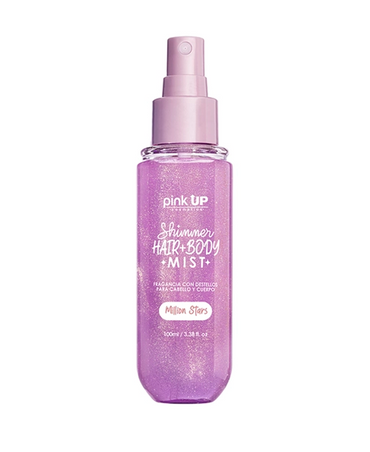 PINK UP SHIMMER HAIR-BODY MIST MILLON STARS 100 ML. PKSK81