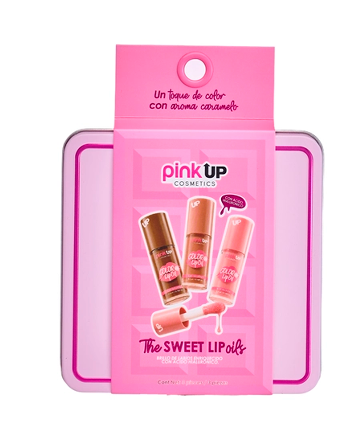 PINK UP THE SWEET LIP OILS PKKITOIL C/3 PZAS.