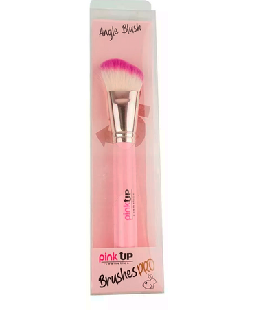 PINK UP BROCHA IND PRO ANGLE POWDER PK15 ANGULAR PARA RUBOR