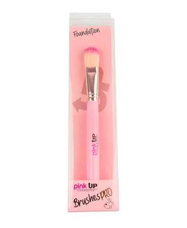 PINK UP BROCHA IND PRO FOUNDATION PK18 BASE DE MAQUILAJE LIQUIDA