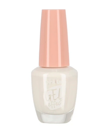 PINK UP GEL EFFECT ESMALTE PARA UÑAS #32 WHITE PKN32
