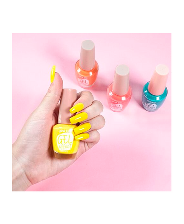 PINK UP GEL EFFECT ESMALTE PARA UÑAS #55 YELLOW PKN55