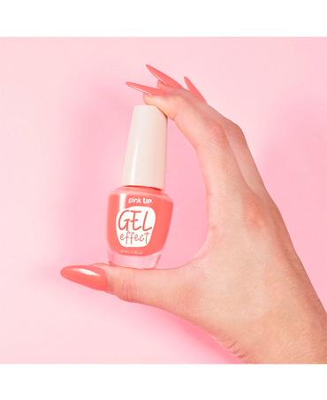 PINK UP GEL EFFECT ESMALTE PARA UÑAS #58 CORAL PKN58