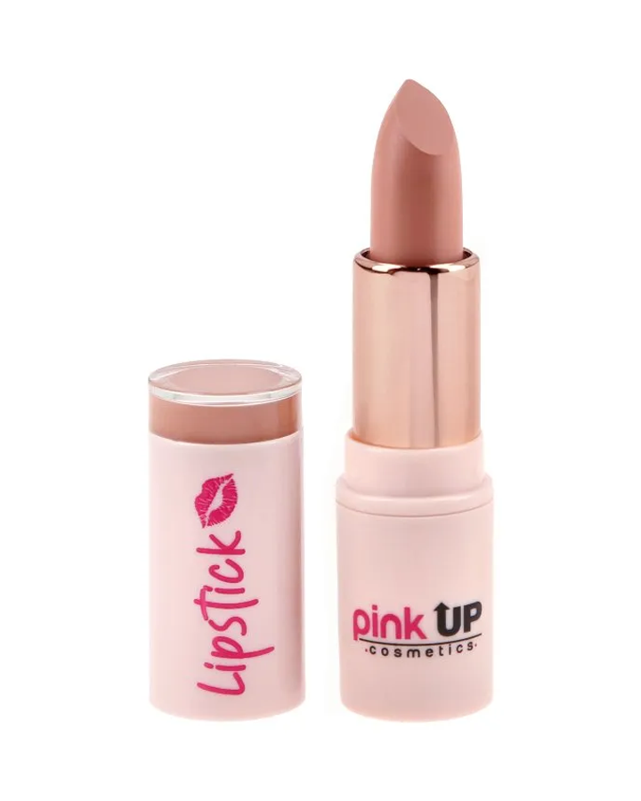 PINK UP LIPSTICK LABIAL NUEVO PKLP01 NUDE