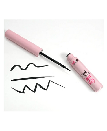 PINK UP DELINEADOR LIQUIDO EN PLUMON COLOR NEGRO PKEL801