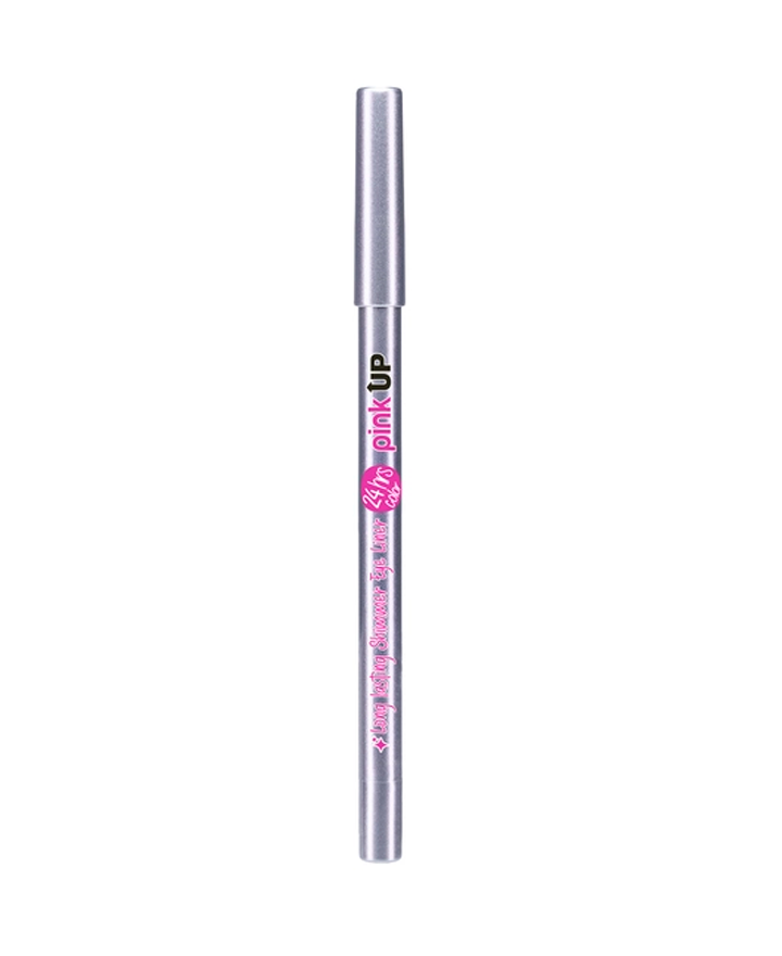 PINK UP LONG LASTING SHIMMER EYE LINER 24 HRS. PKLLS01 SILVER SHINE