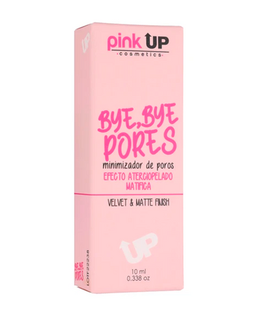 PINK UP BYE BYE PORES EFECTO ATERCIOPELADO MATIFICA PKBBP 10 ML.