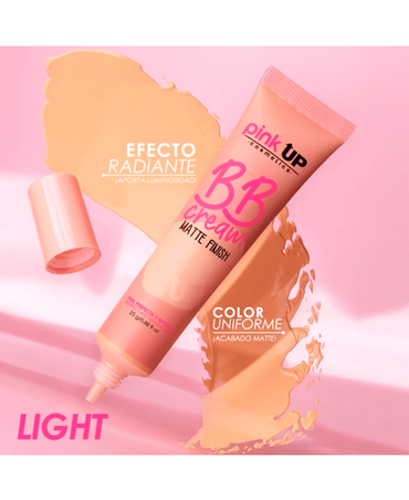 PINK UP BB CREAM MATTE FINISH 30 ML. LIGHT PKBBC01