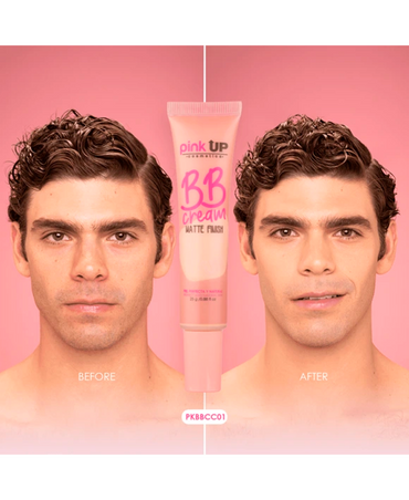PINK UP BB CREAM MATTE FINISH 30 ML. LIGHT PKBBC01