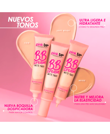 PINK UP BB CREAM MATTE FINISH 30 ML. LIGHT PKBBC01