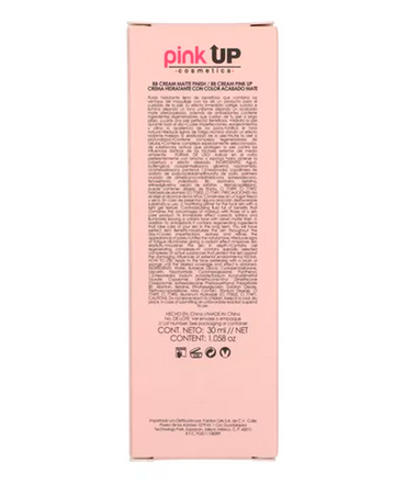 PINK UP BB CREAM MATTE FINISH 30 ML. MEDIUM PKBBC02