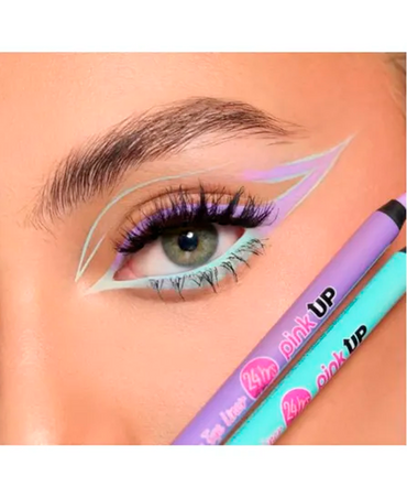 PINK UP LONG LASTING EYE LINER 24 HRS. PKEL31 SOFT BLUE