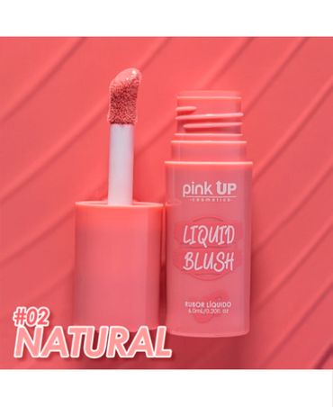 PINK UP LIQUID BLUSH NATURAL 02 PKLB02