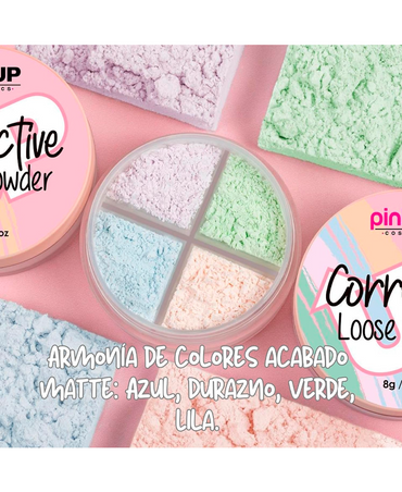 PINK UP CORRECTIVE LOOSE POWDER 8 GRS. PKPT301 NEUTRAL