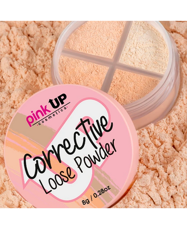 PINK UP CORRECTIVE LOOSE POWDER 8 GRS. PKPT302 WARM