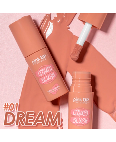 PINK UP LIQUID BLUSH DREAM 01 PKLB01