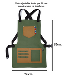 BARBEST MANDIL TEXAS ARMADA P/BARBERO