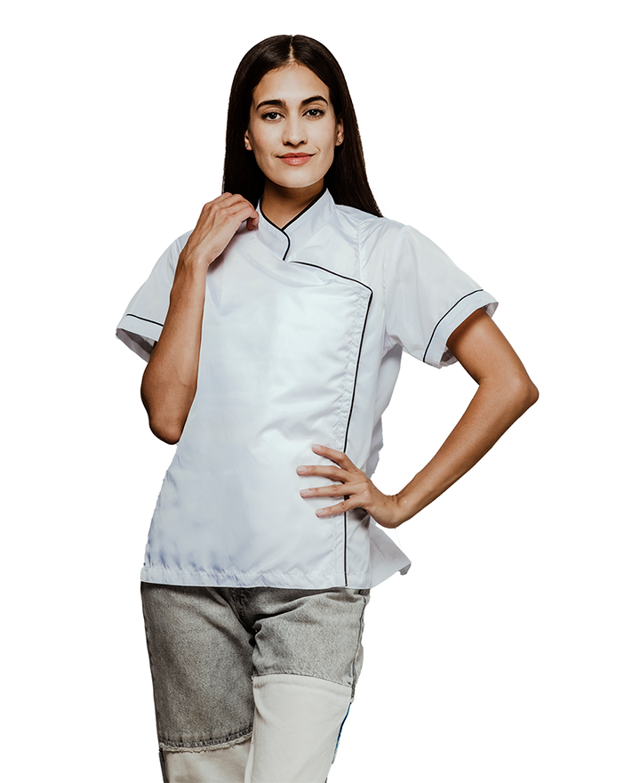 BARBEST BATA DE TRABAJO PARA MUJER WHITE COAT SMALL