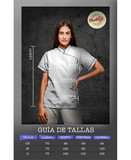BARBEST BATA DE TRABAJO PARA MUJER WHITE COAT SMALL