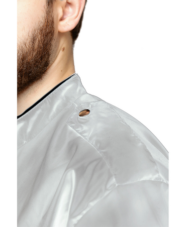 BARBEST BATA DE TRABAJO PARA HOMBRE WHITE LARGE