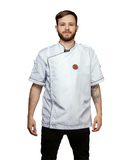 BARBEST BATA DE TRABAJO PARA HOMBRE WHITE LARGE