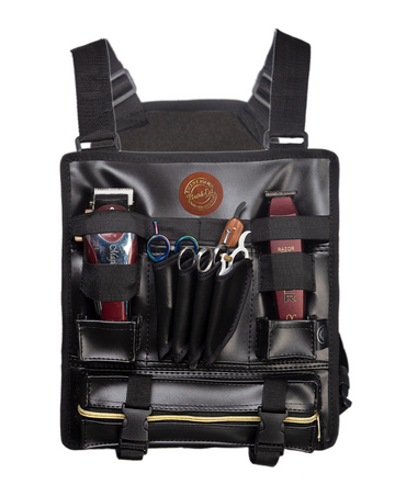 BARBEST PECHERA BARBERO VINIPIEL BLACK DELUXE