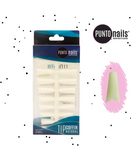 PUNTO NAILS TIP COFFIN NATURAL C/240 PZS. PNTI011