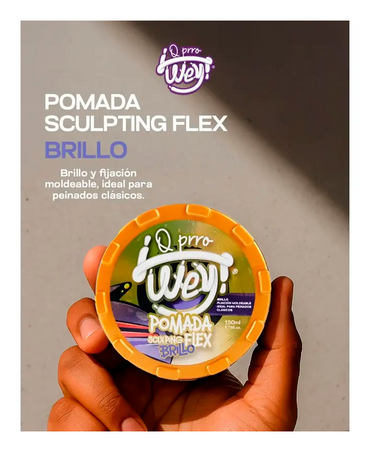 Q PRRO WEY POMADA BRILLO SCULPING FLEX 150 ML.