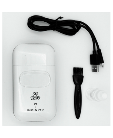 OLD SCULL INFINITY DUO BLACK AND WHITE TRIMMER AND SHAVER