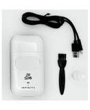 OLD SCULL INFINITY DUO BLACK AND WHITE TRIMMER AND SHAVER