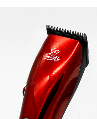 OLD SCULL EXPERT COMBO E-CLIPPER + E-TRIMMER RED FURY