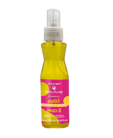 ANVEN REVIVE MAXI FORTIFICANTE AMPOLLETA CON SPRAY 133 ML.