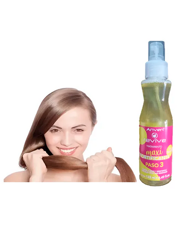 ANVEN REVIVE MAXI FORTIFICANTE AMPOLLETA CON SPRAY 133 ML.