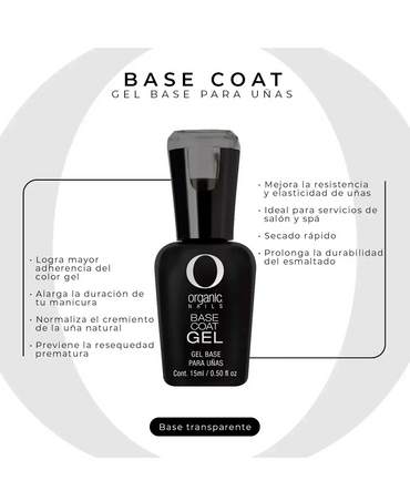 ORGANIC COLOR GEL DUO BASE COAT 7.5 ML