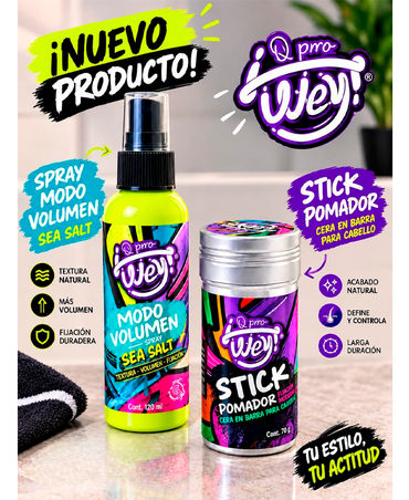 Q PRRO WEY MODO VOLUMEN SEA SALT SPRAY 120 ML.