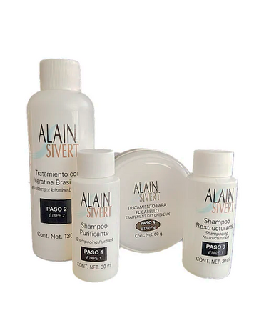 ALAIN SIVERT KERATINA BRASILENA KIT 800 ML.