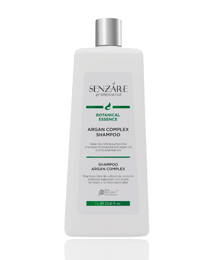 SENZARE ARGAN COMPLEX SHAMPOO LITRO - El Palacio De La Belleza