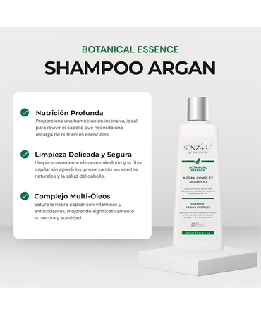 SENZARE ARGAN COMPLEX SHAMPOO LITRO - El Palacio De La Belleza