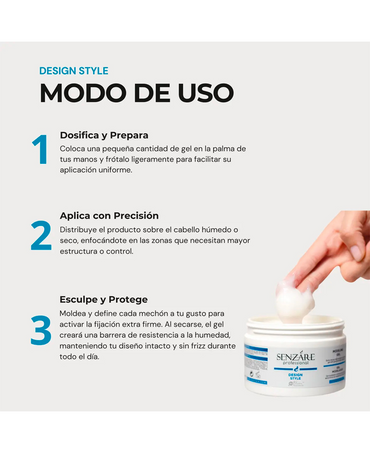 SENZARE MODELING GEL 280 ML. - El Palacio De La Belleza