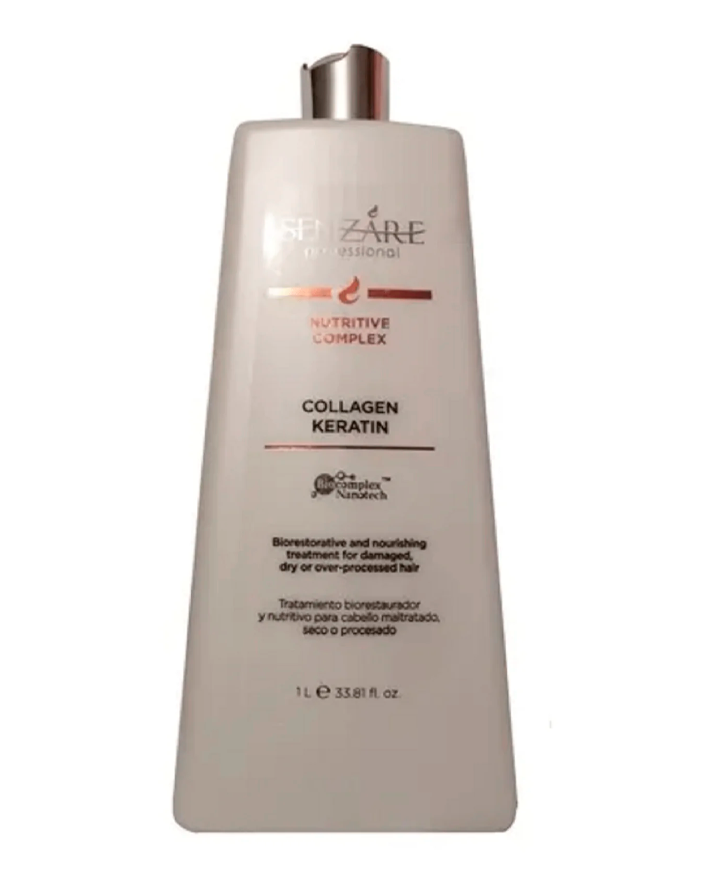 SENZARE TRATAMIENTO RECONSTRUCTOR COLAGENO Y KERATINA LT.