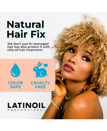 LATINOIL CHIA OIL HAIR TREATMENT 60 ML.