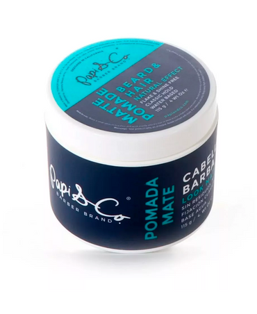 PAPI & CO. MATTE POMADE HAIR & BEARD 115 GRS. (D)