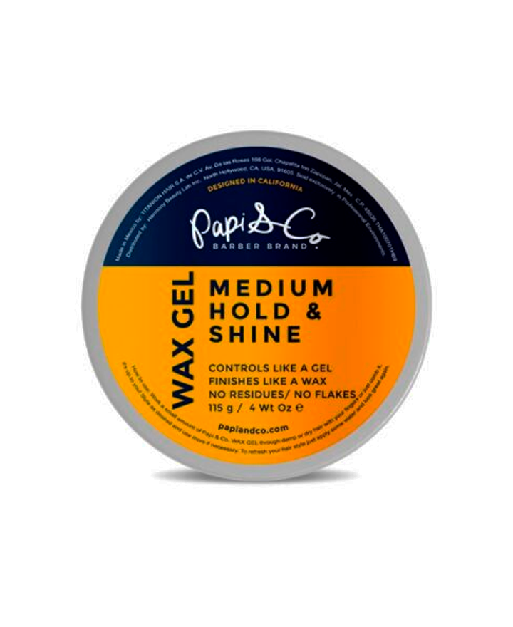 PAPI & CO. WAX GEL MEDIUM HOLD & SHINE 115 GRS. (D)