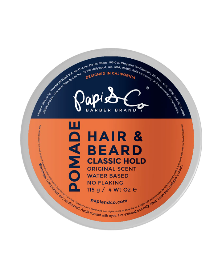 PAPI & CO. POMADE HAIR & BEARD 115 GRS. CLASSIC HOLD (D)
