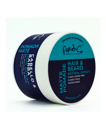 PAPI & CO. MATTE POMADE HAIR & BEARD 100 GRS. - El Palacio De La Belleza