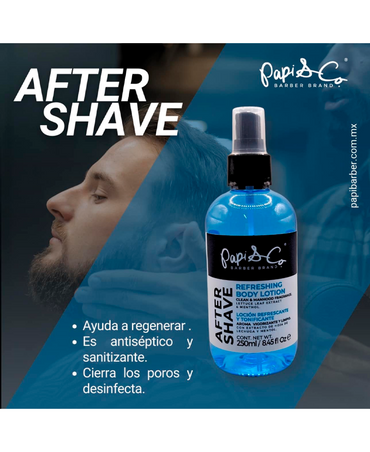 PAPI & CO. AFTER SHAVE 250 ML. - El Palacio De La Belleza