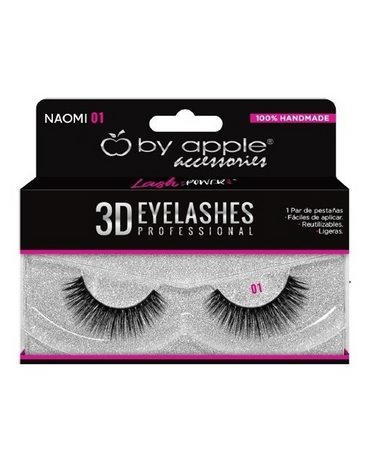 BY APPLE 3D EYELASHES W-01 NAOMI 33901