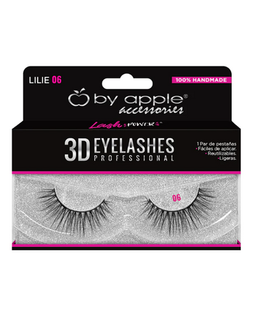 BY APPLE 3D EYELASHES W-06 LILIE 33903