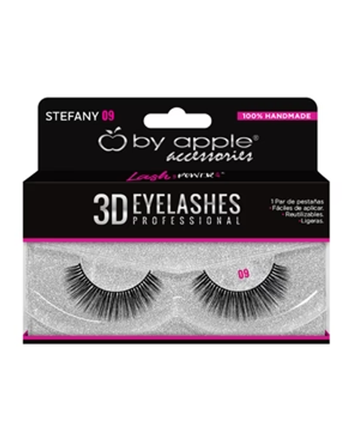 BY APPLE 3D EYELASHES W-09 STEFANY 34559